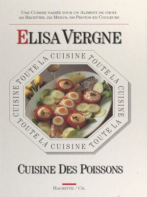cover image of Toute la cuisine des poissons